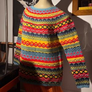 Vintage multi color knit